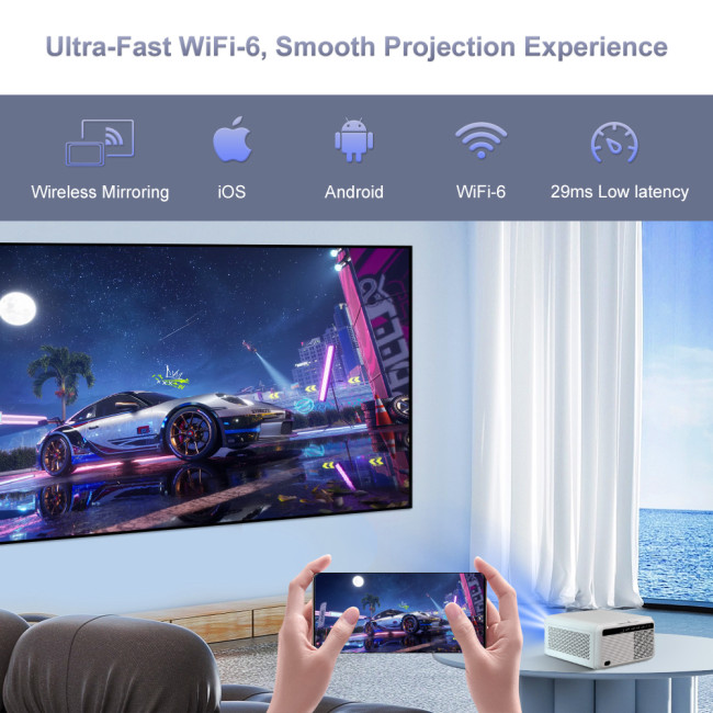 Проектор Touyinger Flixtone D9W - фото7